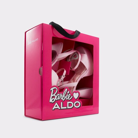 Barbie X Aldo Barbiepltfm Platform Sandal High Heels Pink - LIMITED - SIZE: 7 US - Picture 1 of 5